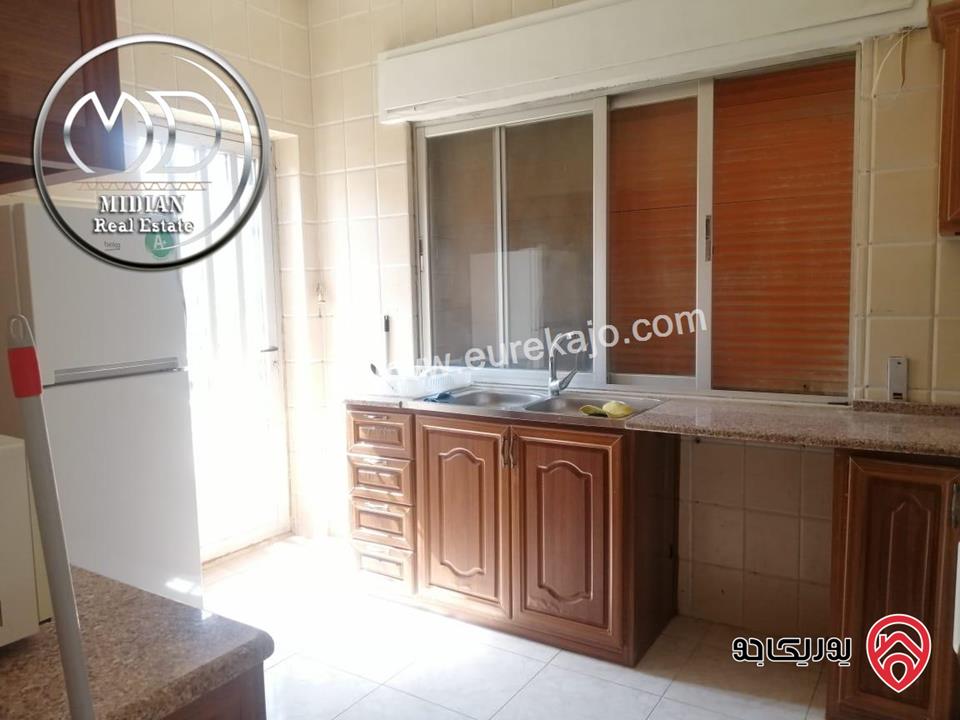 شقق مفروشة للايجار في عمان - الصويفية مساحات 100م مع تراسات و حدائق اطلالة جميلة