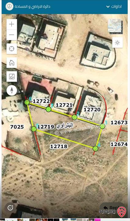 قطعة أرض مساحة 995م للبيع في الزرقاء البتراوي الجنوبي ارض مثل الكف مستوية