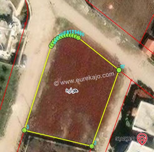 ارض 1079م للبيع في اربد - من اراضي حوارة ضمن حوض الميدان الشمالي 