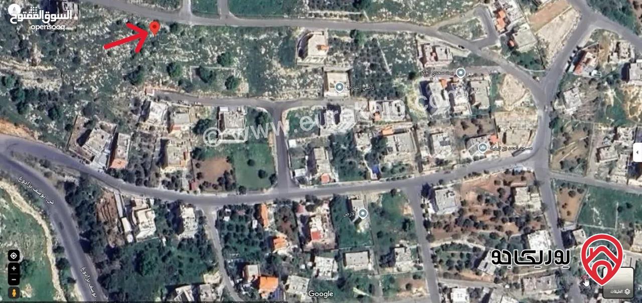 قطعة أرض مساحة 600م على شارعين للبيع من أراضي غرب عمان - بلال اطلالة بانوراما ومنطقة سكنية مميزة