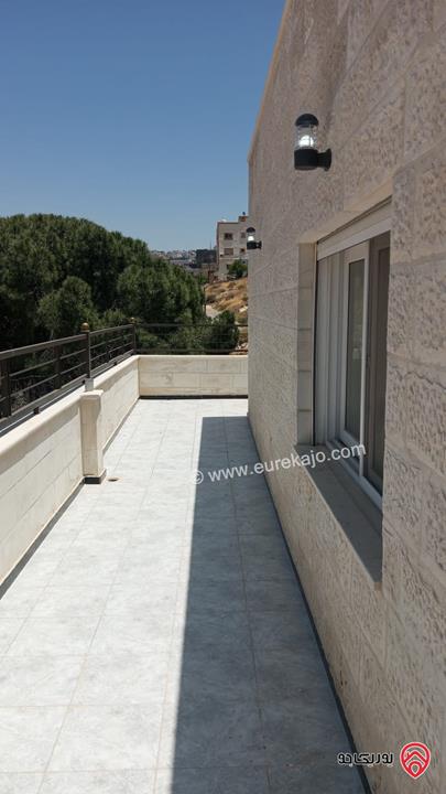 روف طابق ثاني مساحة البناء 110م وخارجي 100م للبيع في عمان –  الفحيص / البلد