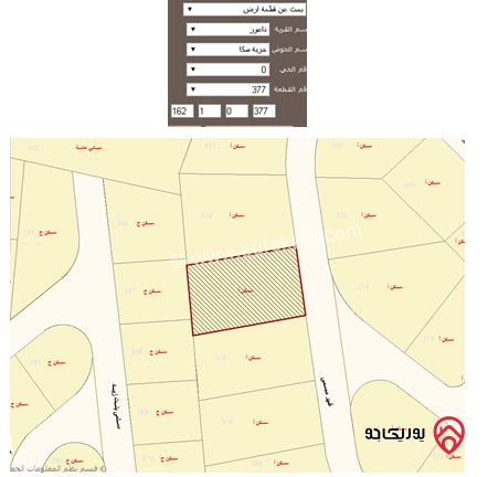 ارض مساحة 1202م للبيع في عمان - ضاحية النخيل