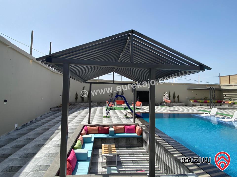   شاليه فيلا مياس للايجار اليومي في البحر الميت - البحيرة