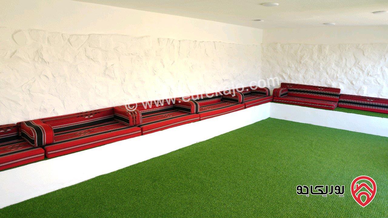 مزرعة مساحة الأرض 1 دونم والبناء 85م للبيع في البحر الميت - الشونة الجنوبة 