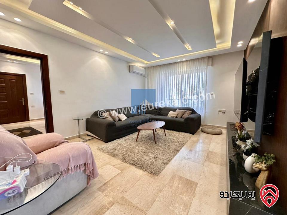 شقة طابقية طابق ثاني 185م تشطيب سوبر ديلوكس للبيع في عمان - خلدا