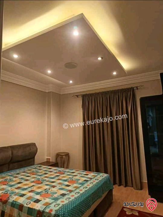 شقة طابق ثالث مساحة 100م مفروشة للإيجار في عمان - عبدون 