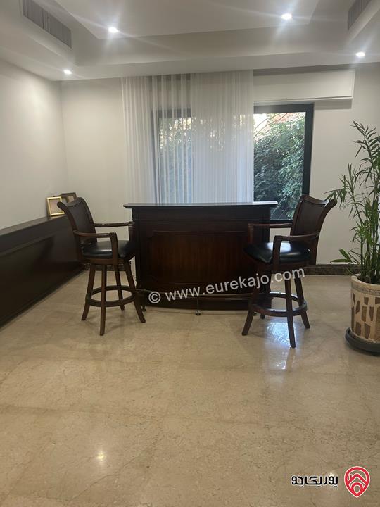 Furnished 3bedrooms (250) sqm apartment for rent in Amman - Abdoun 