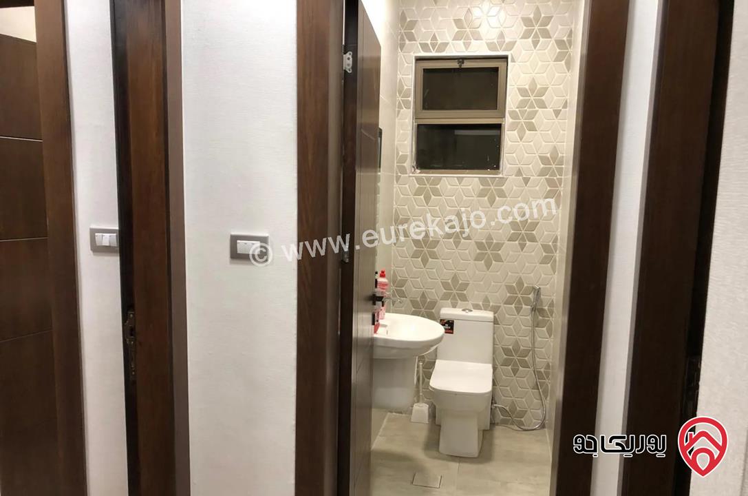 شقة فاخرة مفروشة طابق أول مساحة 105م للايجار في عمان - عبدون