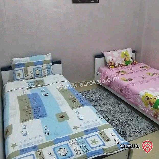 شـاليه مـفروش مساحة الأرض 550م والبناء 150م للبيع في البحر الميت منطقة الشونة الجنوبية الجوفة