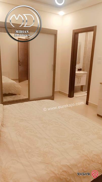 شقة مفروشة للايجار في عمان - ام السماق مساحة 135م طابق ثاني تشطيبات و ديكورات فندقية فرش فاخر