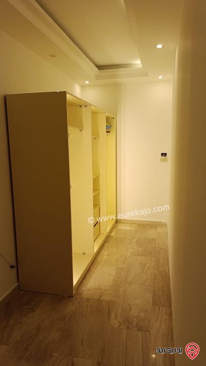 شقة استوديو ارضية فاخرة مفروشة مساحة 87م للإيجار من المالك مباشرة في عمان - عبدون الشمالي 