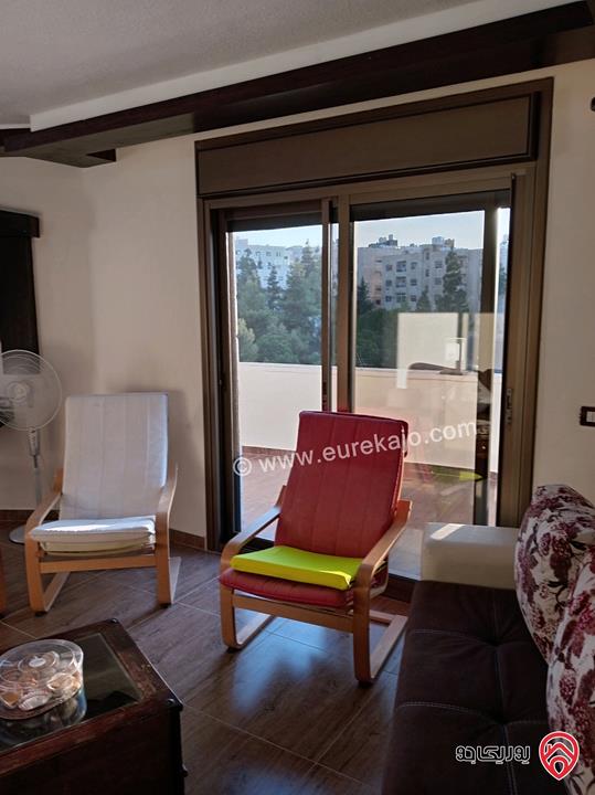 شقة روف مساحة 75م مفروشة للايجار في عمان - الياسمين