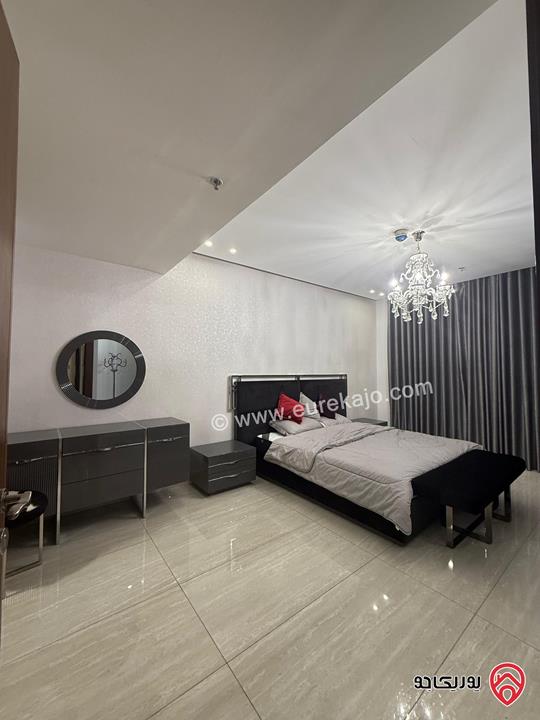 شقة بإطلالة بانورامية مساحة 120م من الطابق 12 للايجار في عمان - عبدون