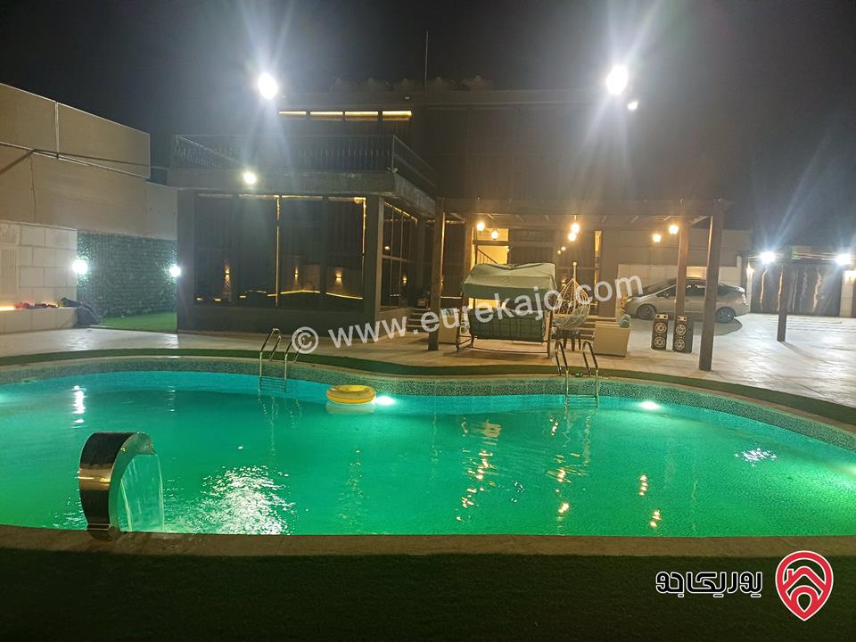 شاليهات المرج للايجار اليومي في اربد - جحفية