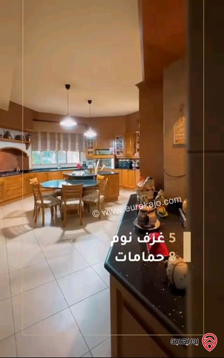 فيلا مساحة 1050م على أرض 1100م للبيع في عمان- منطقة الظهير فخمة جدا 