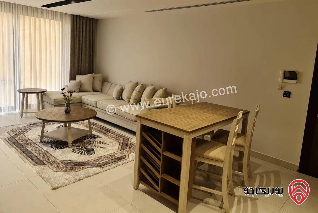 شقة فاخرة مفروشة أرضية مساحة 180م للايجار في عمان - عبدون 