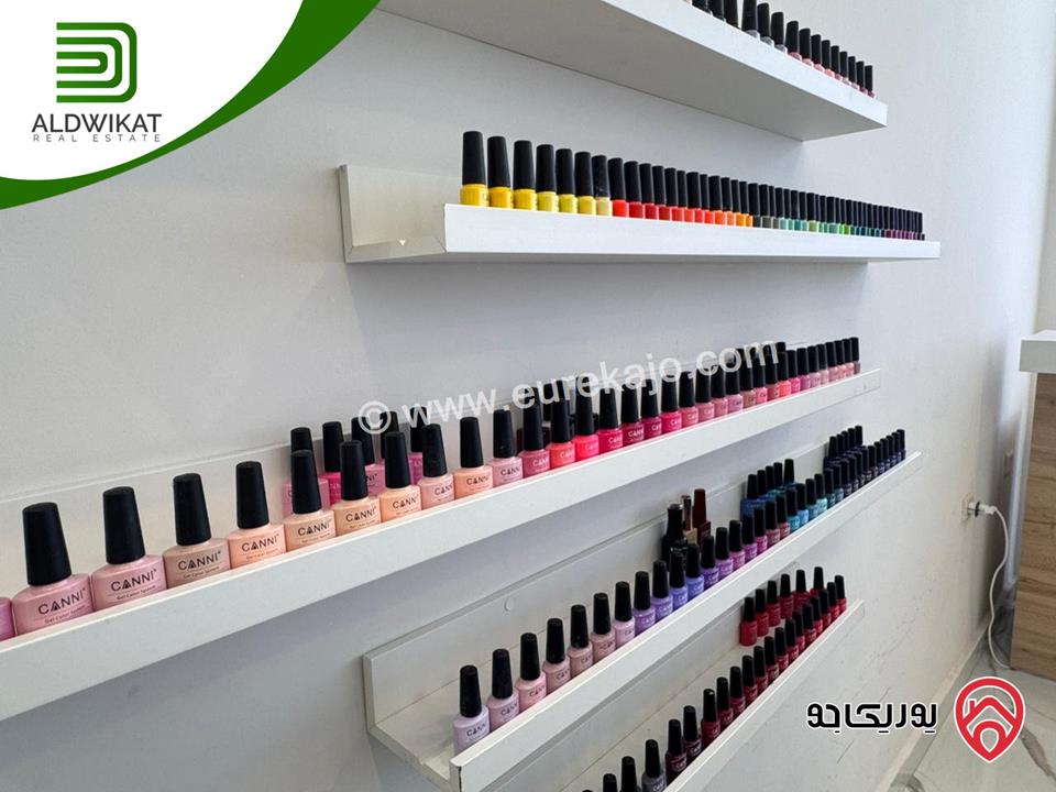 صالون سيدات للبيع في عمان - الدوار السابع خلف الملكية مساحة 80م موقع حيوي ومميز وبسعر مناسب 