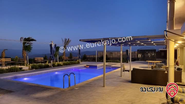 شاليهات عدد 3 على أرض 10 دونم للبيع في الزرقاء - اجمل مناطق بيرين 