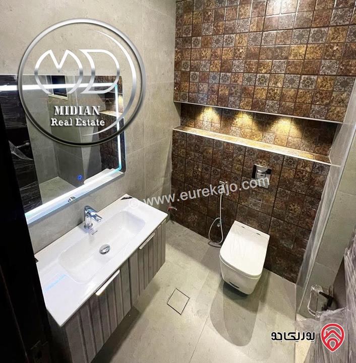 شقق ارضي و شبه ارضي جديدة للبيع في عمان - ضاحية الرشيد مساحة 165م مع تراسات تشطيبات سوبر ديلوكس بسعر مميز