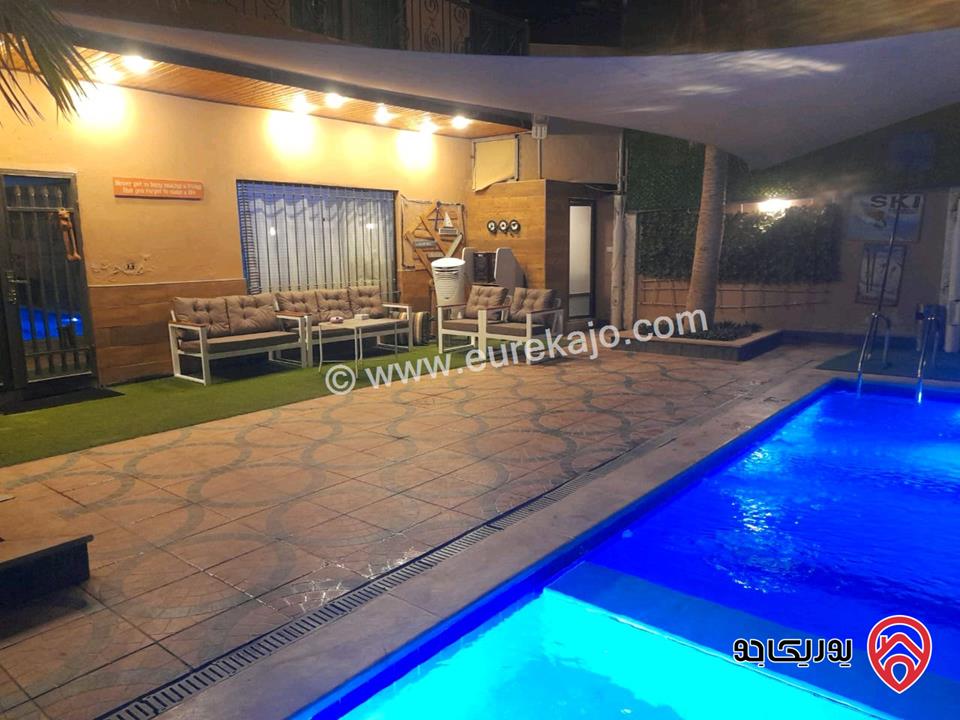 مزرعة و شاليه للإيجار اليومي في البحر الميت - الرامة
