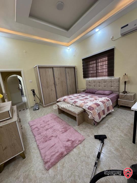 شقة أرضية مساحة 100م داخلي وحديقة 150م للايجار مفروشة في عمان - اللويبدة Apartment for rent