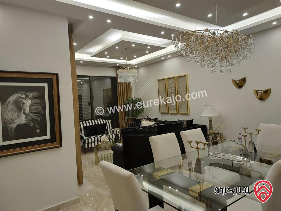 شقة مفروشة فاخرة مساحة 140م طابق ثاني للايجار في عمان - دير غبار