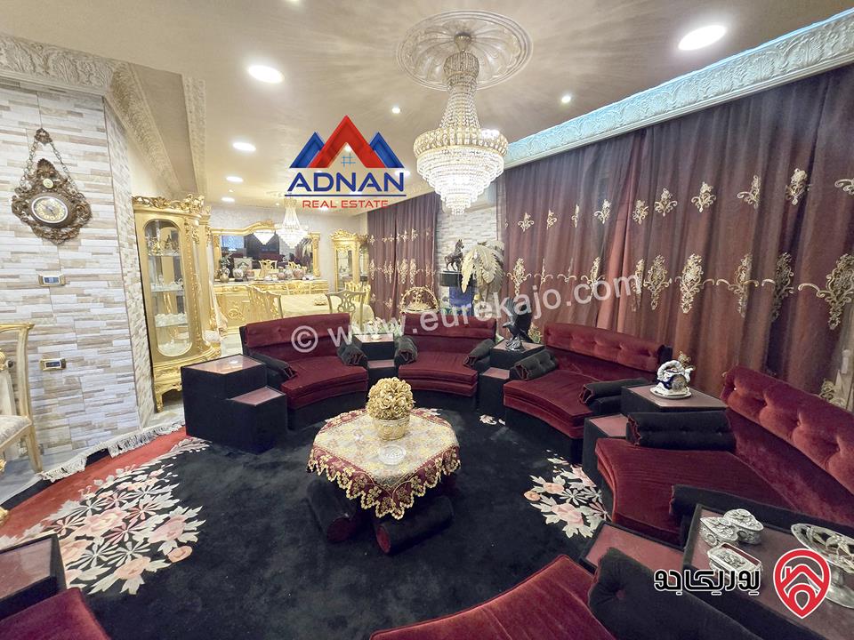 فيلا مستقلة مفروشة مساحة 450م على أرض 500م مع مسبح للايجار في عمان - ام السماق