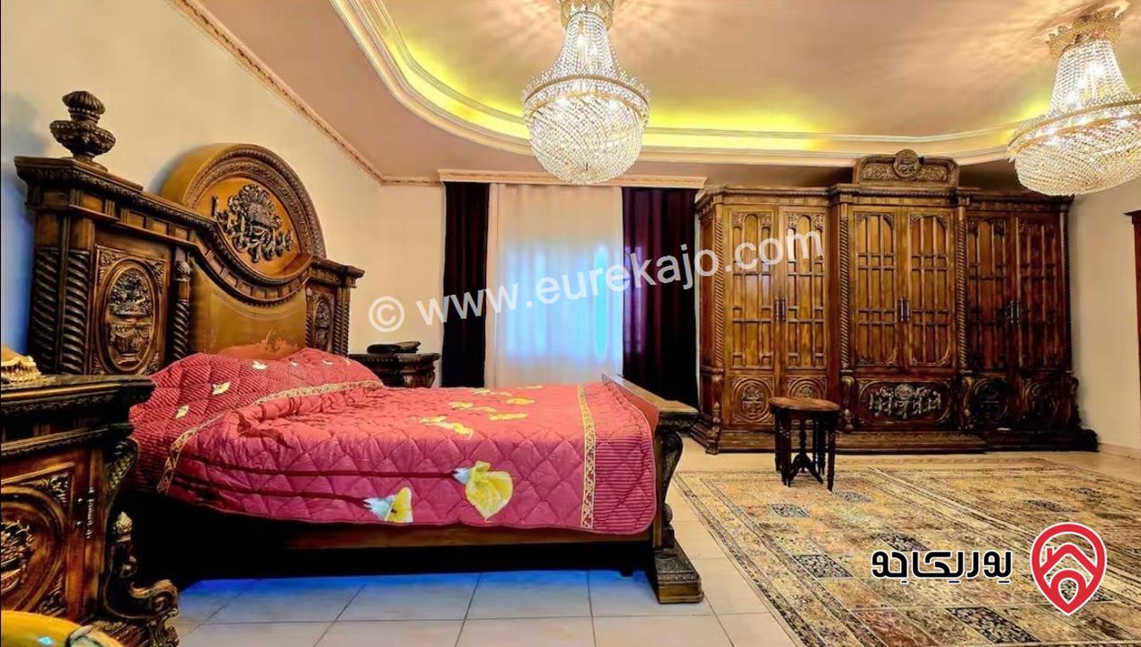 شقة طابق ثالث دوبلكس مساحة 650م للايجار مفروشة في عمان - دير غبار