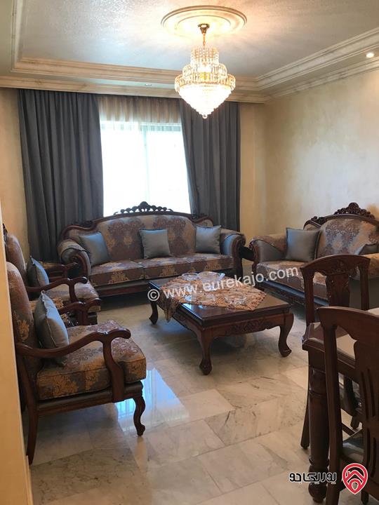 شقة مفروشة مساحة 150م للبيع في عمان -  الكرسي 
