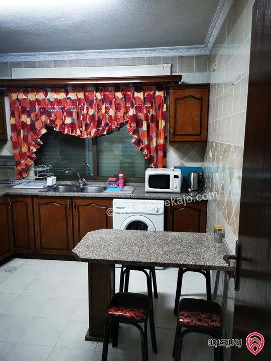 شقة مفروشة طابق ثاني مساحة 108م للايجار في عمان - ضاحية الرشيد