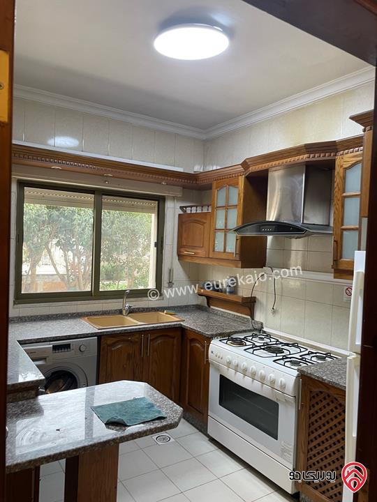 Cozy furnished two bedroom apartment of 100 sqm for rent in Amman - Abdoun