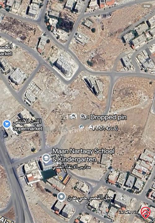 قطعة أرض مميزة مساحة 519متر مربع للبيع في عمان - ابو علندا 