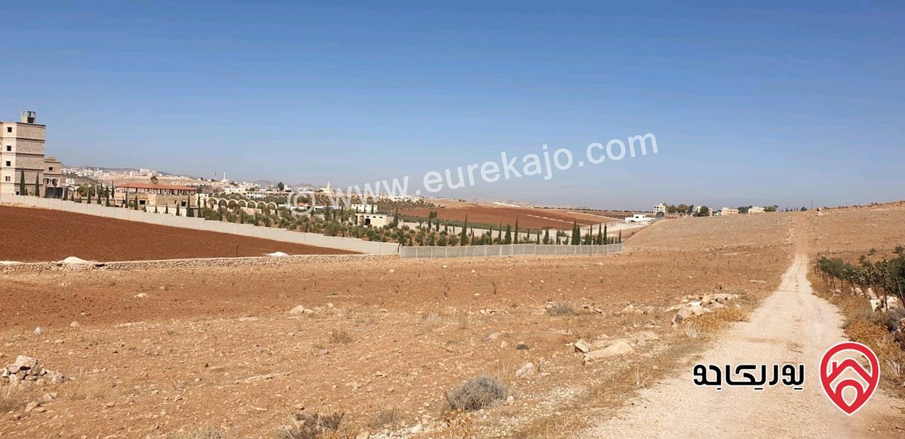 قطعة ارض زراعيه مساحة 3400م للبيع في جرش