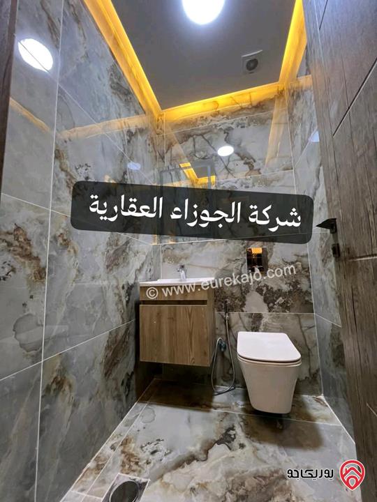 شقة أرضية فاخرة لم تسكن مساحة 150م داخلي و 30م خارجي للايجار في عمان - الياسمين