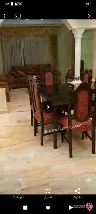 شقة مفروشة مساحة 180م طابق ثاني للايجار في عمان - الجاردنز 
