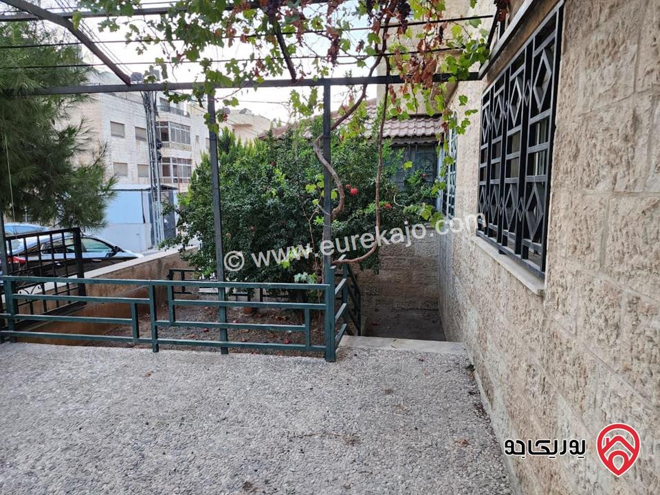 شقة شبه أرضي مساحة 130م داخلي و 130م خارجي للبيع في عمان - ضاحية الرشيد 