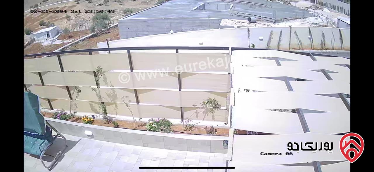 مزرعة مساحة الأرض 4 دونم والبناء 350م للبيع في المفرق - منطقة عين المعمرية شرق جرش