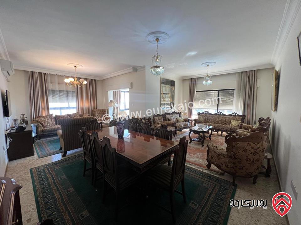 شقة مفروشة مميزة طابق ثالث مساحة 190م للايجار في عمان - الجاردنز