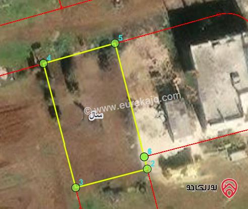 ارض 592م للبيع في اربد - من اراضي سال ضمن حوض عليا الغربي 