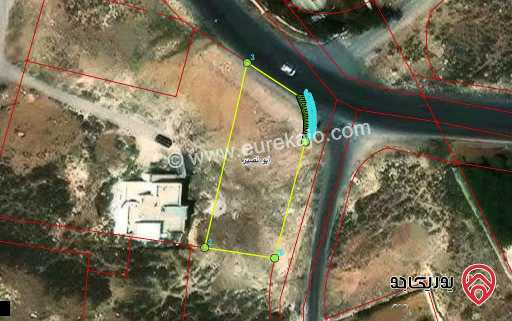 قطعة ارض مساحة 800م للبيع في عمان - ابو نصير 