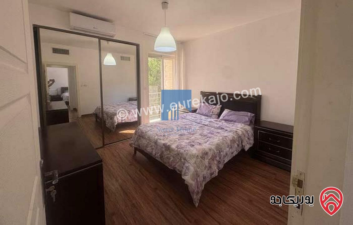 شقة استثمارية مفروشة فاخرة للبيع في جبل عمان - قرب السفارة الفلسطينية طابق ثالث 95م بسعر مغري