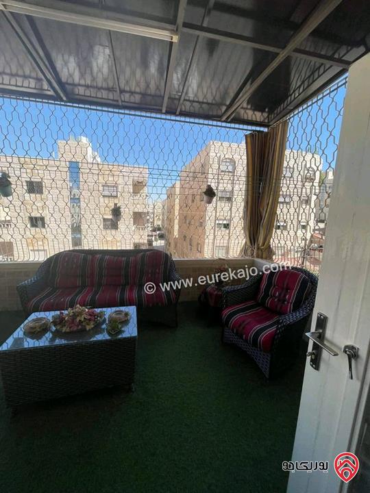 شقة طابق ثاني مساحة 130م للبيع في عمان - ضاحية الاستقلال