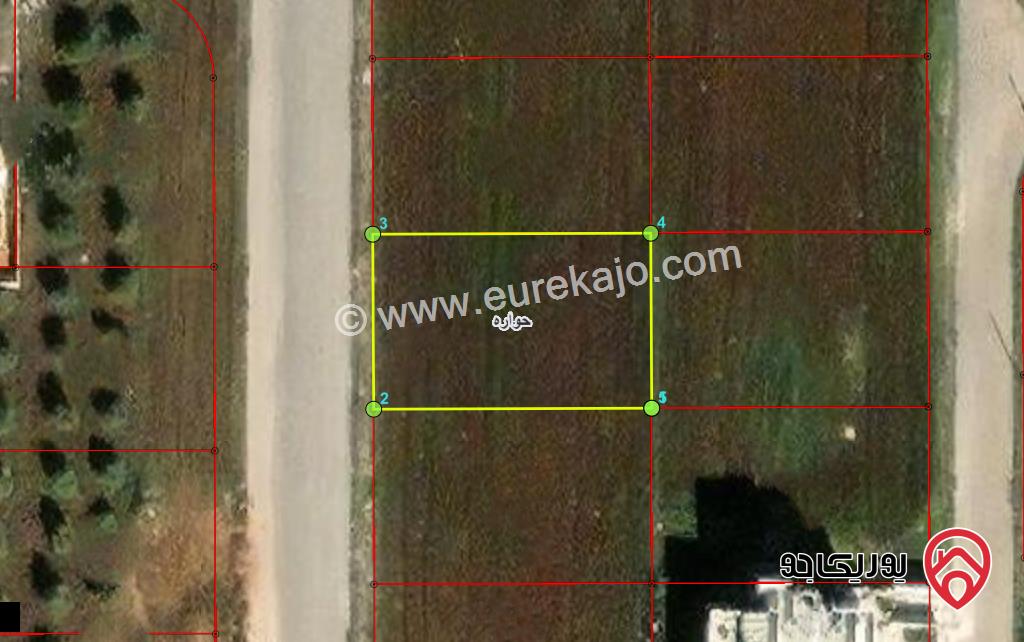 قطعة ارض مساحة 770م للبيع في اربد - حوارة جنوب حدائق الملك عبد الله و خلف اربد مول جراند 