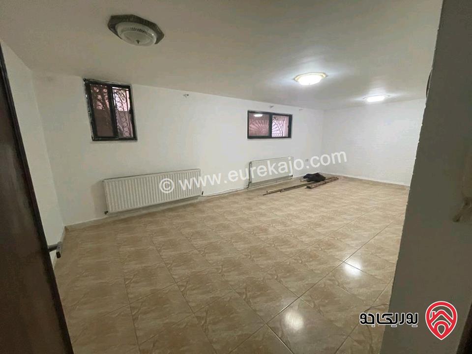 شقة فارغة مساحة 80م طابق تسوية للايجار في عمان - ضاحية الأمير راشد 