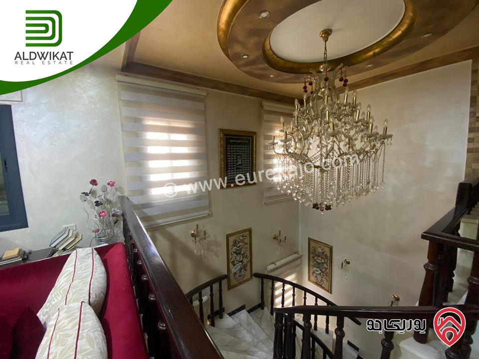 فيلا مستقلة للبيع في عمان - شفا بدران مفروشة مساحة البناء 600 م مساحة الارض 600 م