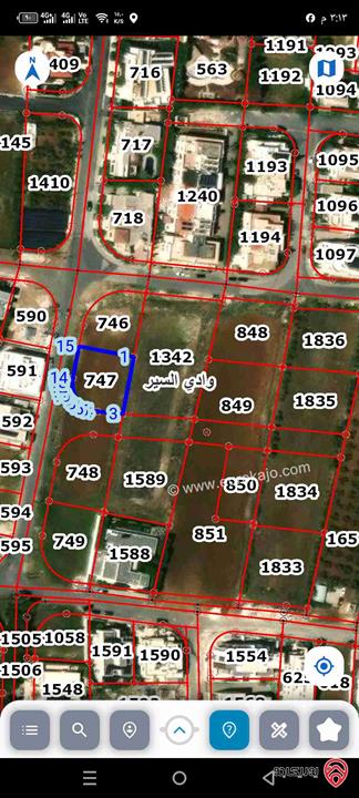 قطعة ارض سكن ب خاص مساحة 841م للبيع في عمان - حوض الظهير