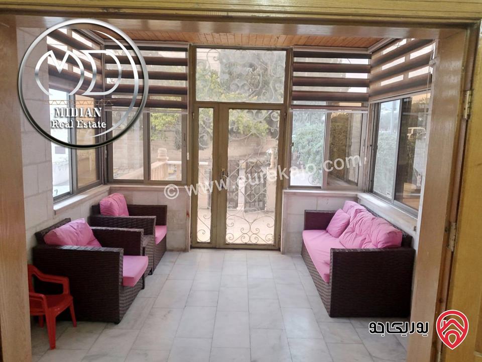 شقة أرضية للبيع في عمان - تلاع العلي مساحة 150م مع ترس و حديقة 150م تصلح للاستثمار بسعر مميز