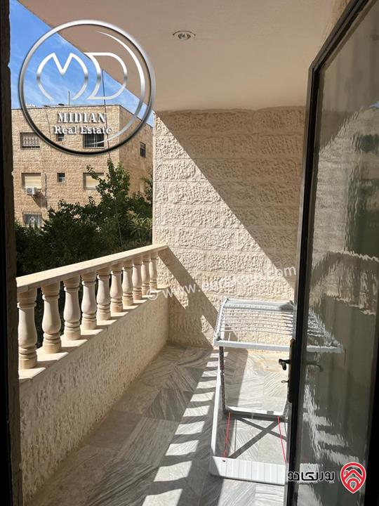 شقة مفروشة للايجار في عمان - خلدا مقابل المعارف مساحة 175م طابق اول تشطيبات و فرش سوبر ديلوكس بسعر مميز .