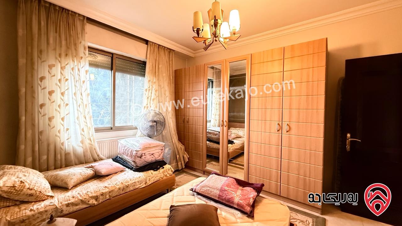 شقة مفروشة مساحة 210م طابق أول للبيع في عمان - الجبيهة