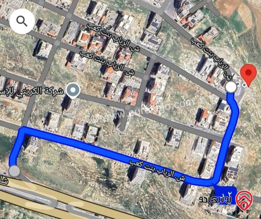 ارض مساحة 520 متر سكن ج للبيع في عمان - حي المنصور شارع الأردن ام حليليفة 